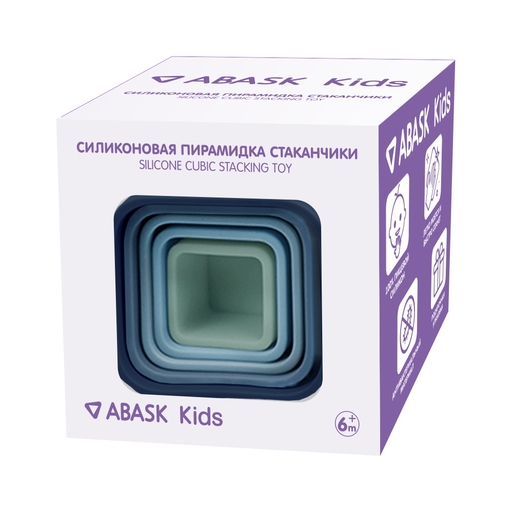 Игрушка ABASK пирамидка - фото 5
