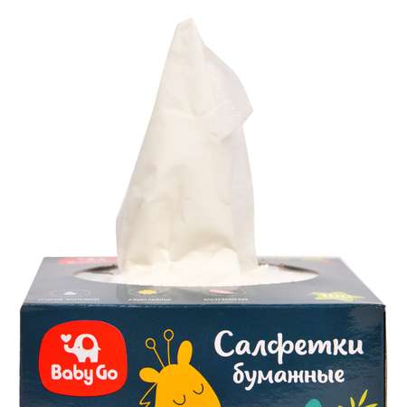 Бумажные салфетки BabyGo 100 шт.