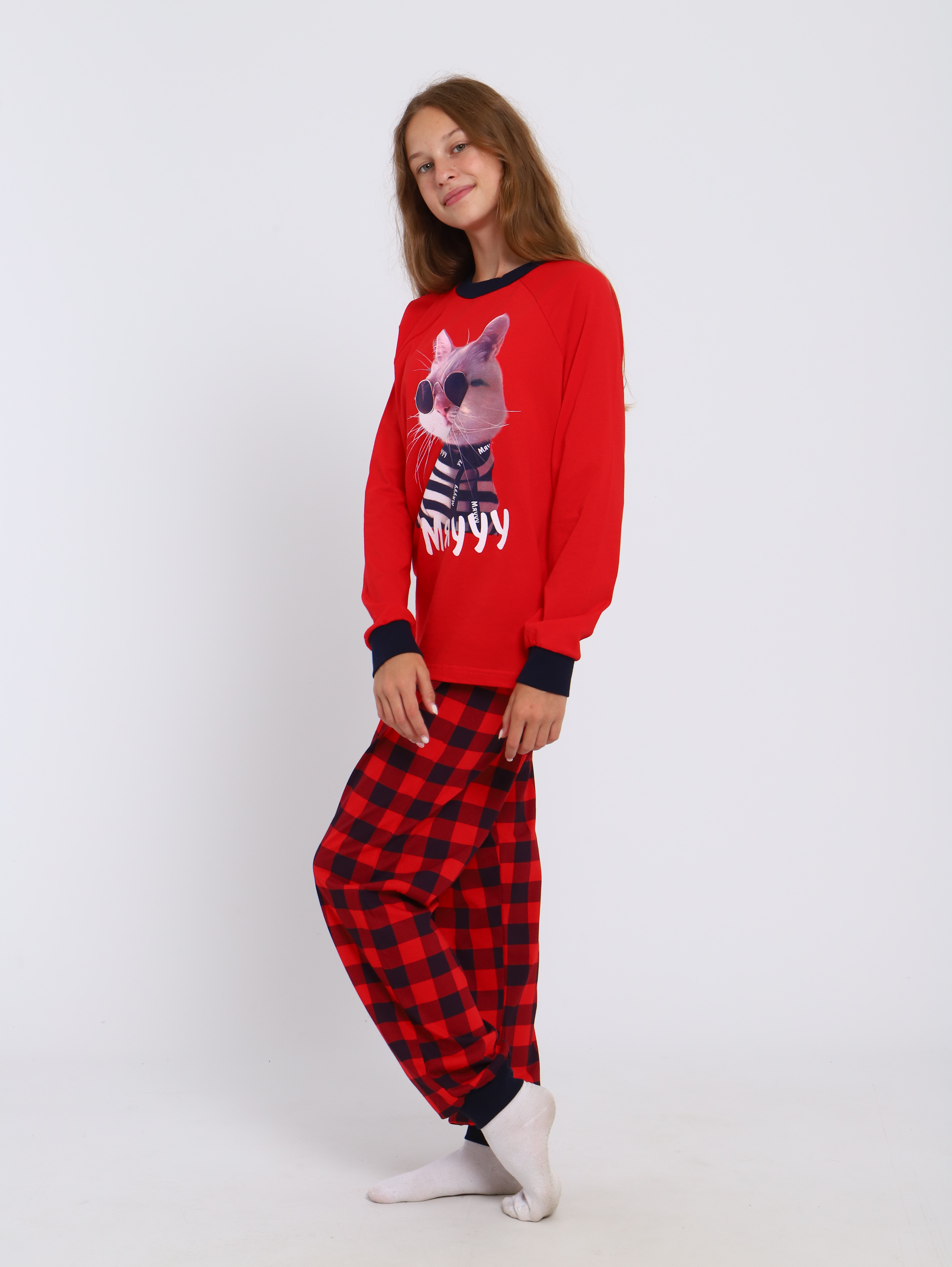 Пижама ЛАДОШКИ Пиж Котомания - фото 11