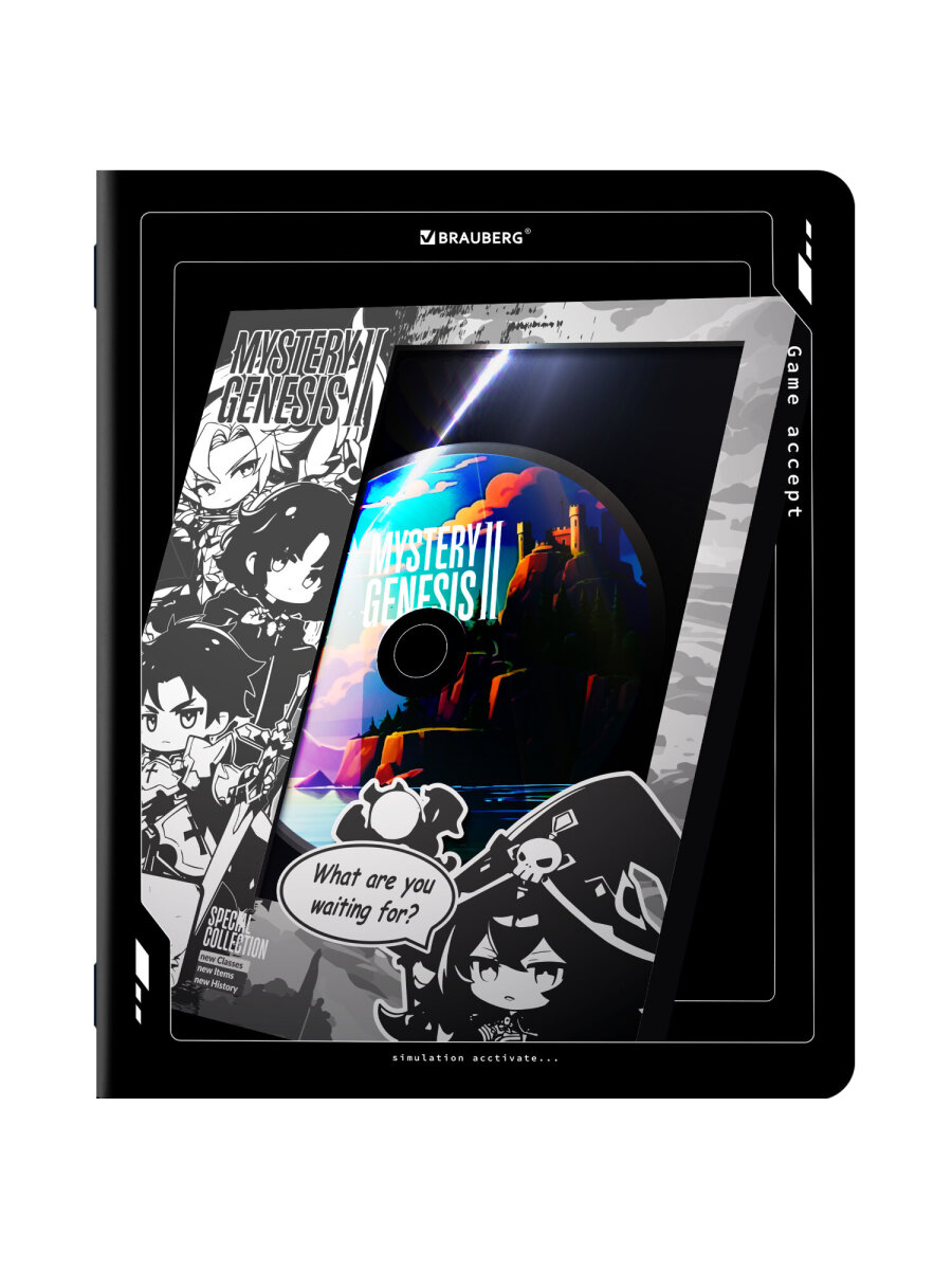 Общая тетрадь Brauberg клетка 48 лист. 5 шт. - фото 4