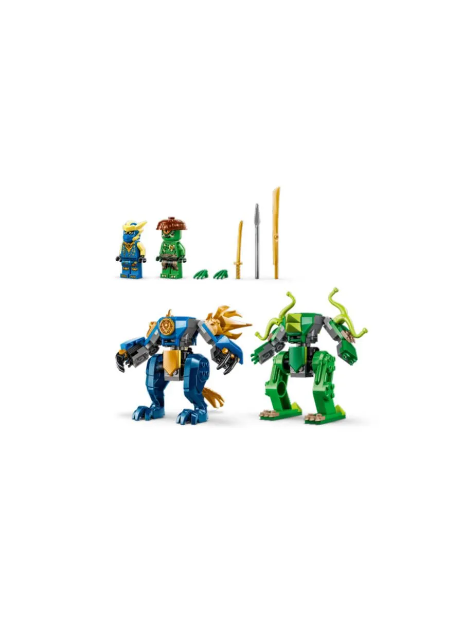 Конструктор LEGO NINJAGO Битва робота-дракона 107 дет. - фото 3