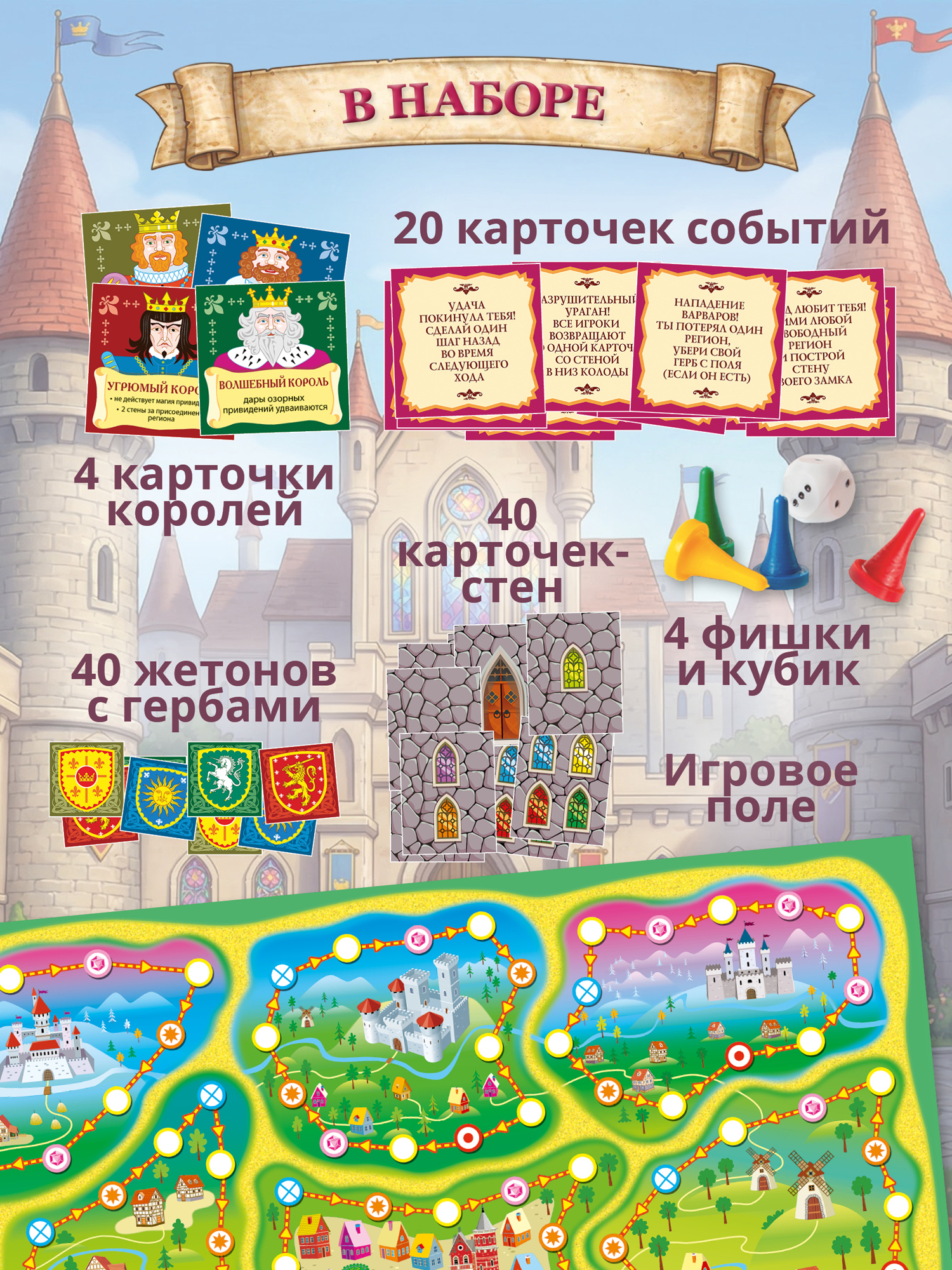 Настольная игра Дрофа-Медиа Короли и Замки - фото 9