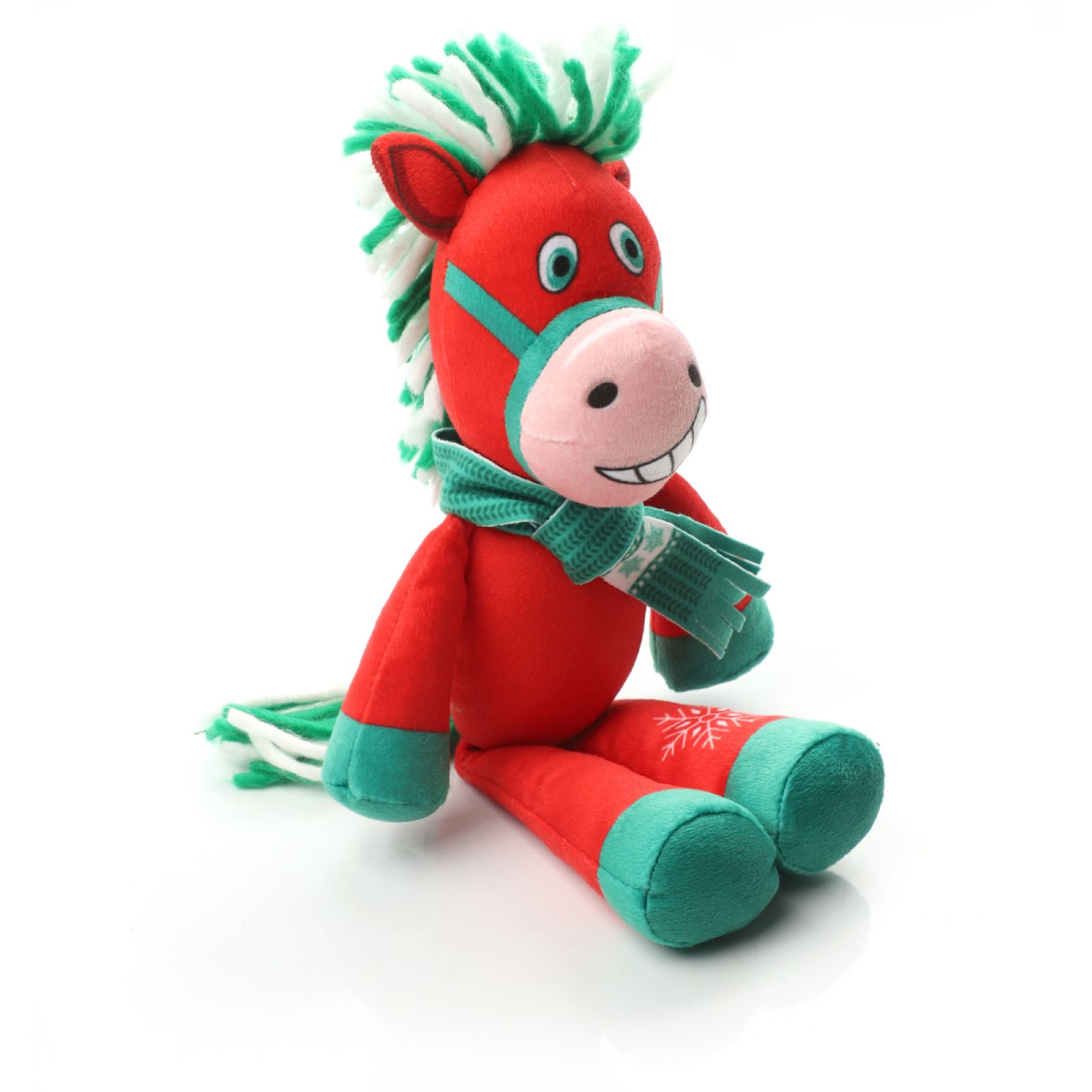 Игрушка для собак Triol New Year Лошадка мягкая 29.5см - фото 1