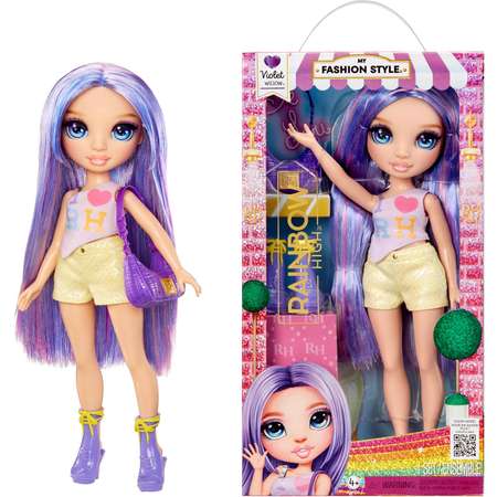 Кукла модельная Rainbow High Violet