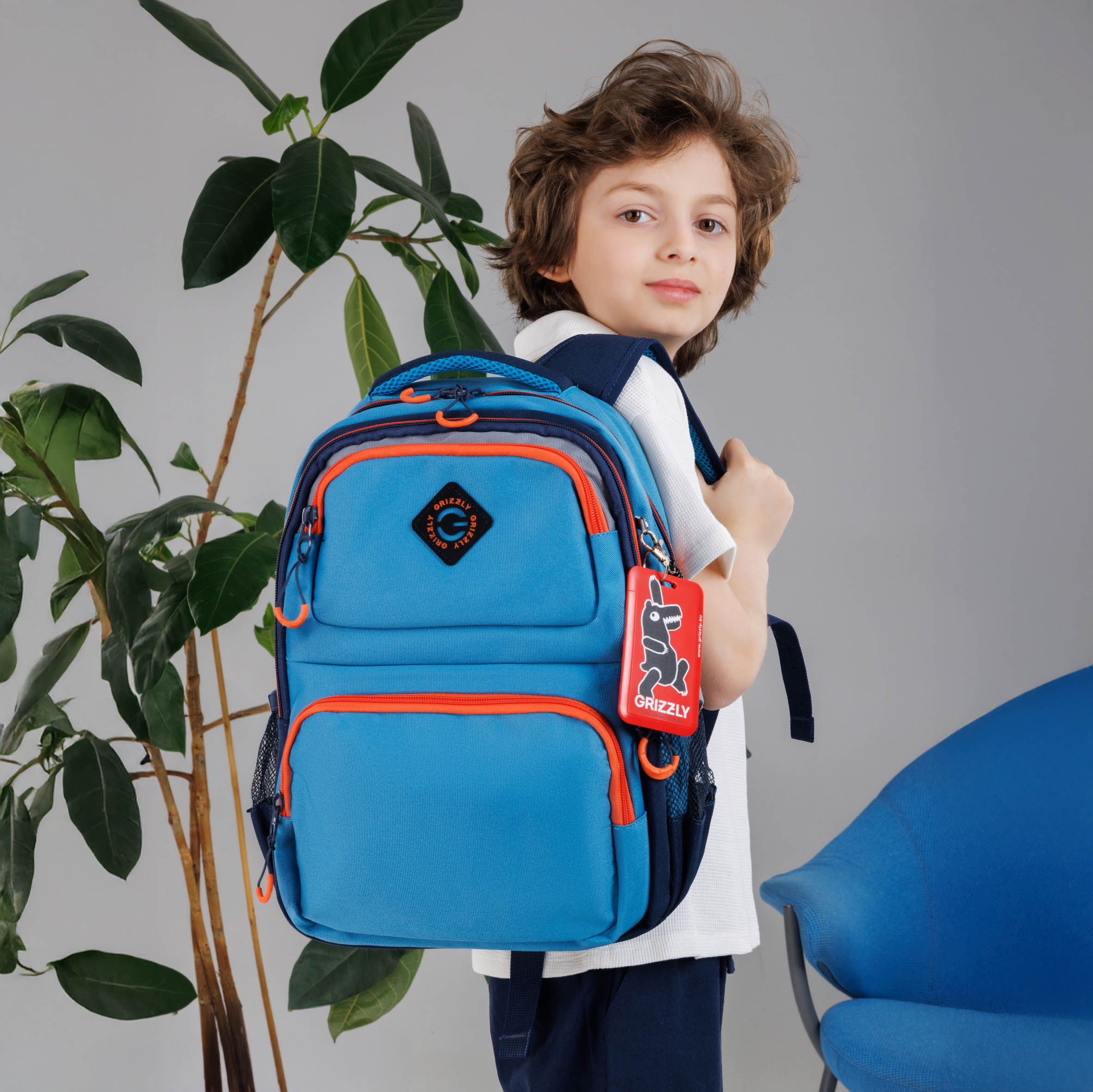 Рюкзак Grizzly для мальчика - фото 6