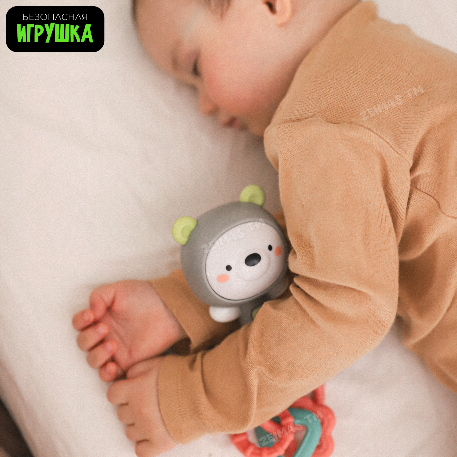 Игрушка Zeimas погремушка Панда - фото 8
