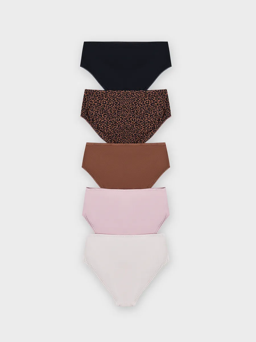 Трусы 5 шт Mark Formelle (Марк Формэль) 412075-5/коричневый1 - фото 9