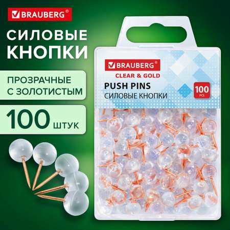 Кнопки Brauberg 100 шт.