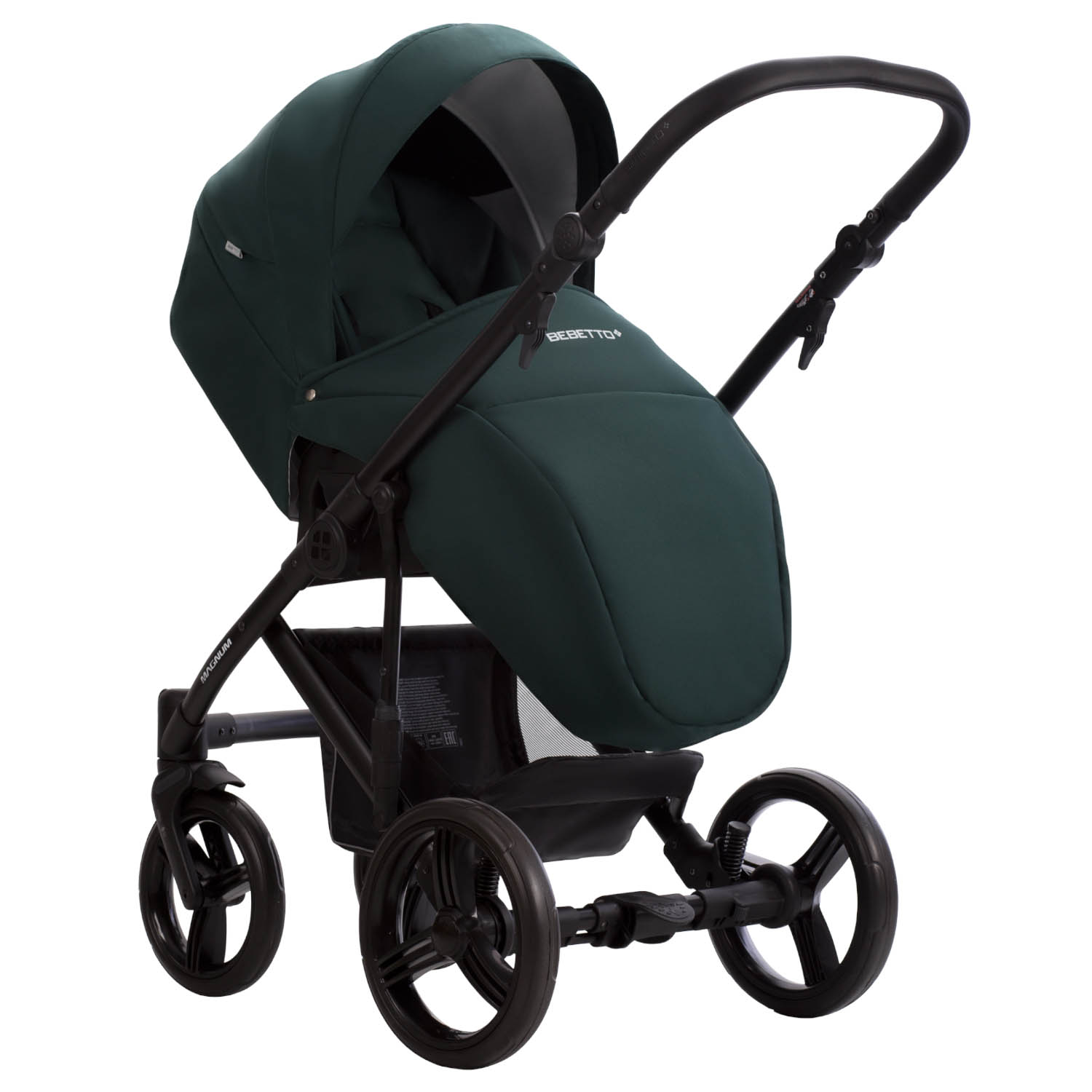 Коляска 2в1 Bebetto Magnum Light зеленый - фото 6