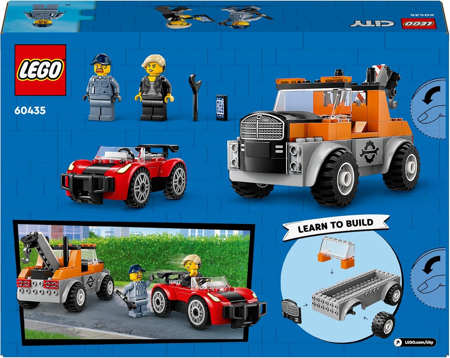 Конструктор LEGO City TowTruck and Sports Car Repair 101 дет. - фото 7
