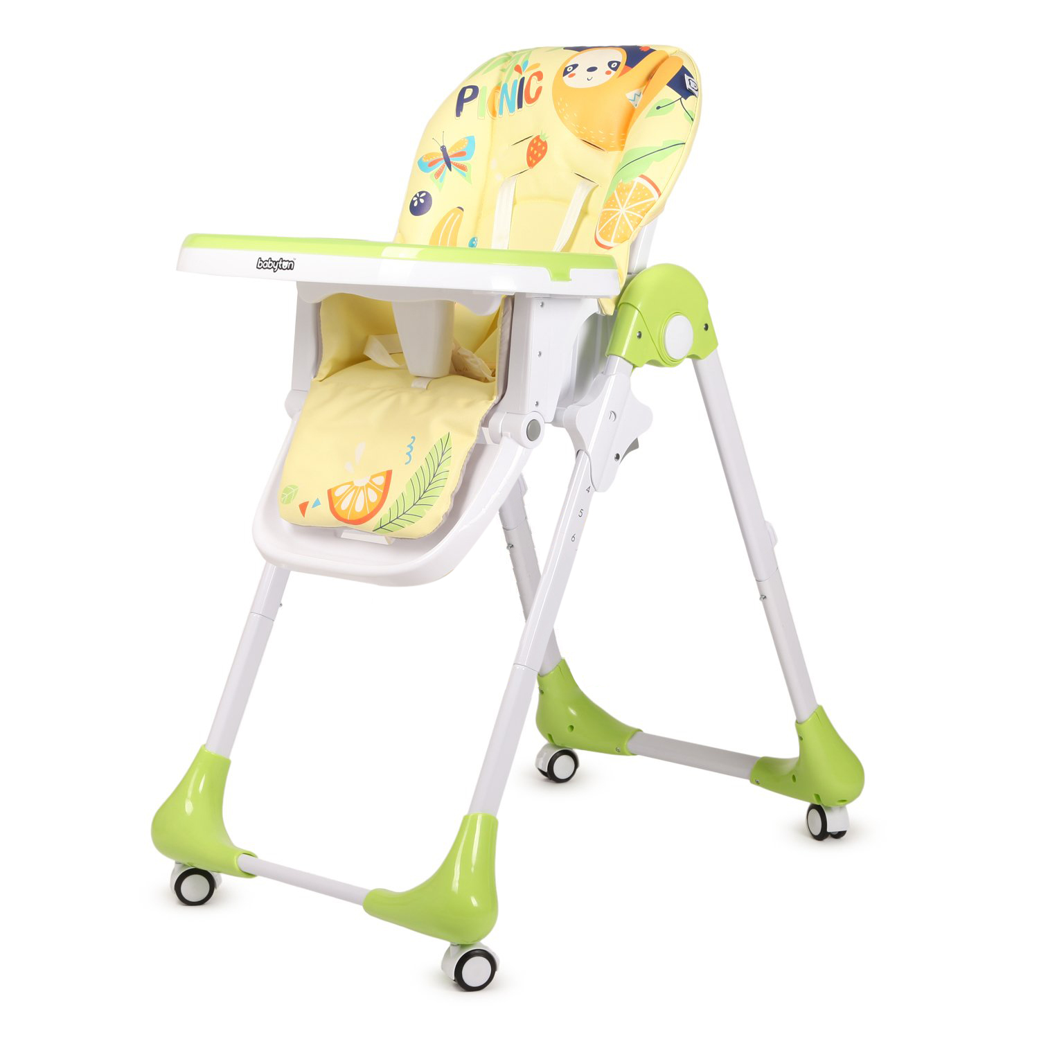 Стульчик для кормления Babyton Optima Green классический - фото 1