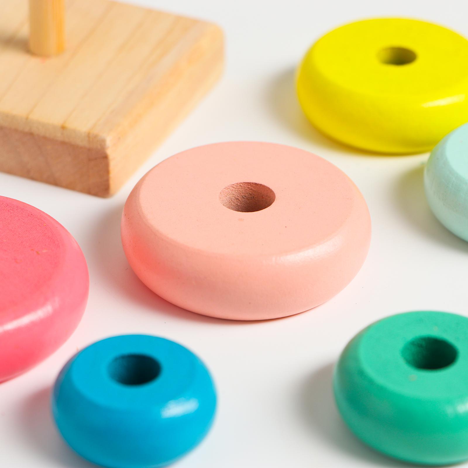 Игрушка Sima-Land пирамидка - фото 3