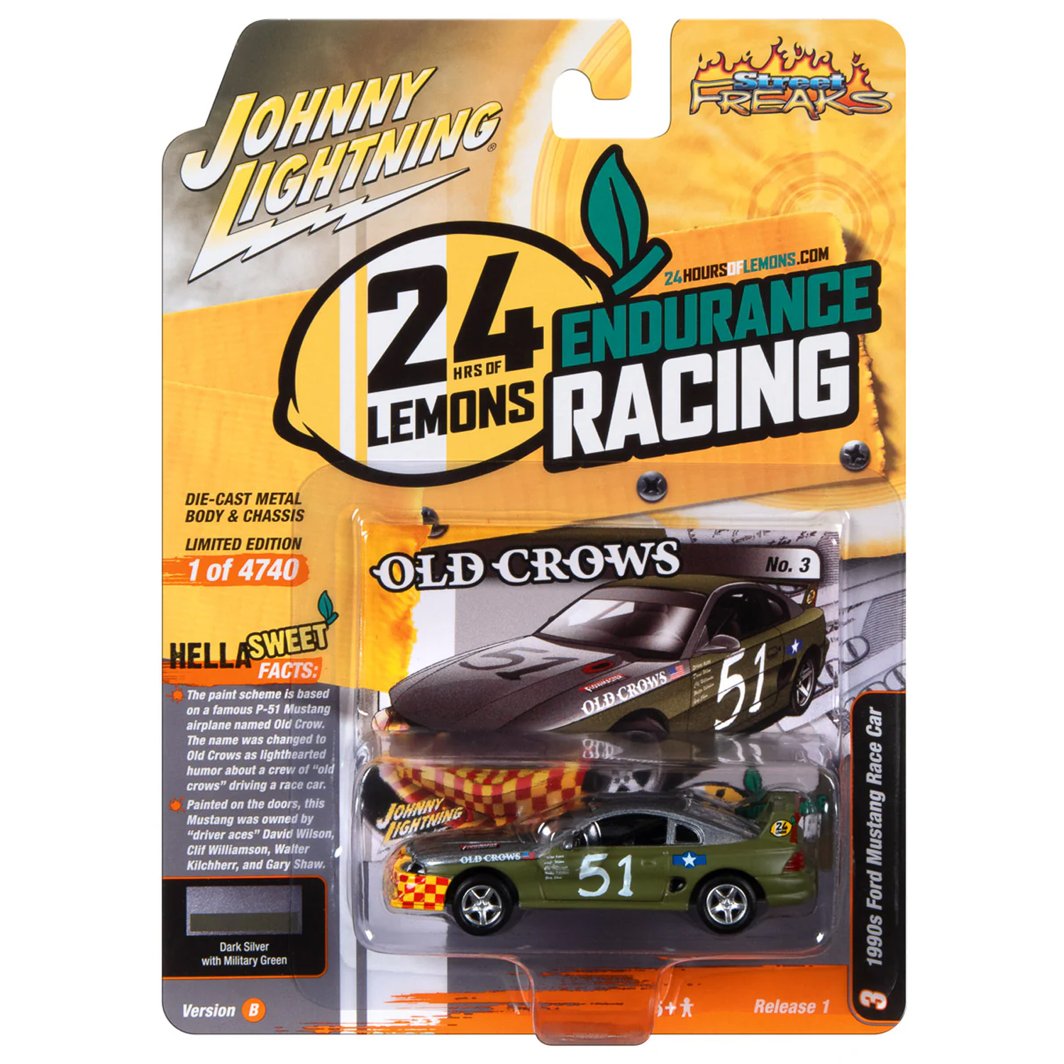 Автомобиль Johnny Lightning 1:64 JLSF025B-R1-N3 - фото 4