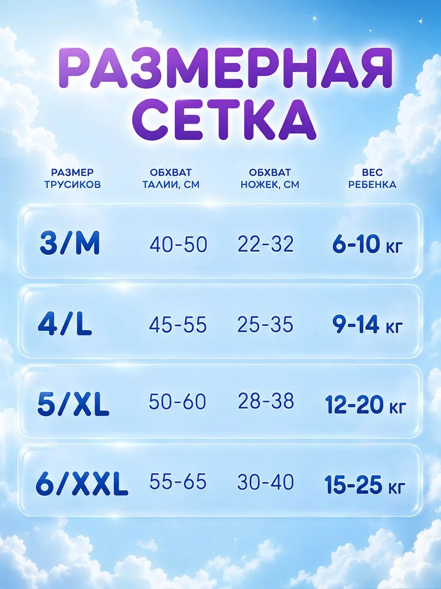 Трусики Kiddo Premium XL (12-20 кг) 50 шт. - фото 11