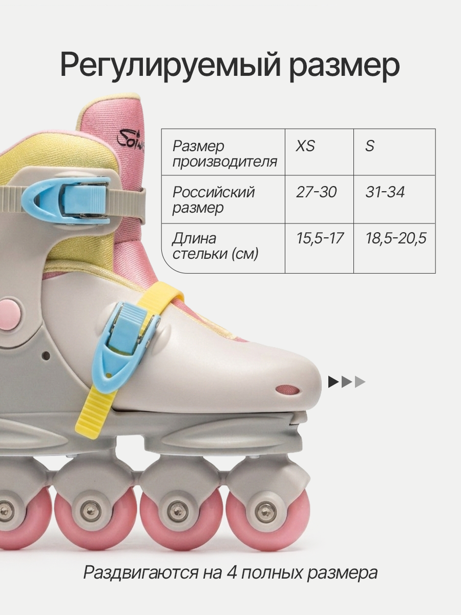 Роликовые коньки Saimaa S 31-34 - фото 2