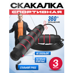Скакалка БлинДаГриф Скакалка скоростная красная