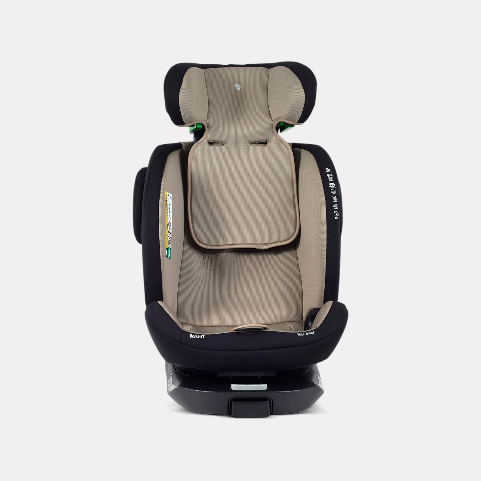 Автокресло Rant Basic Dynamic Isofix 0+/1/2/3 (0-36 кг) коричневый - фото 19
