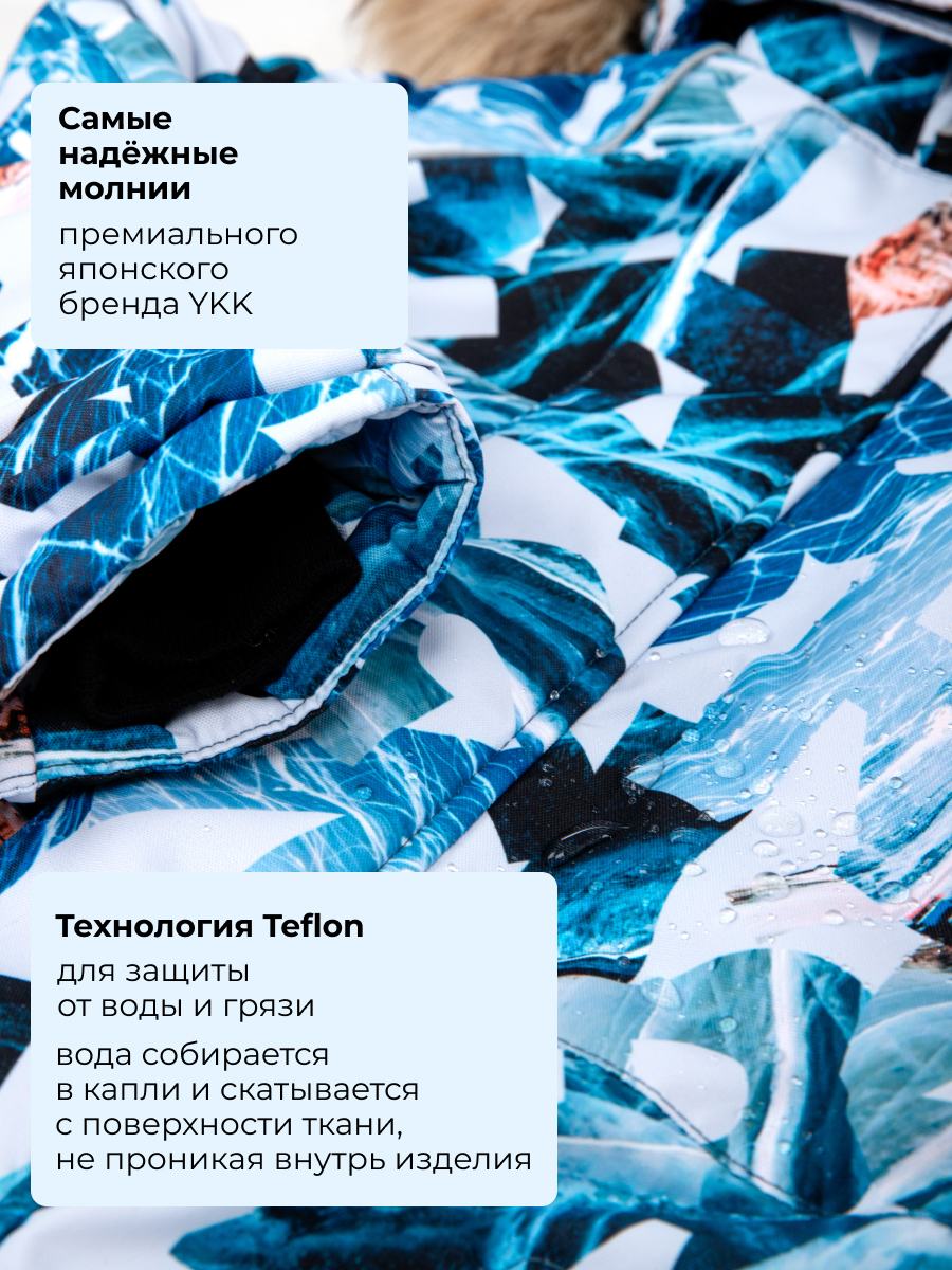 Комбинезон NIKASTYLE 8з1726 лед/черный - фото 8