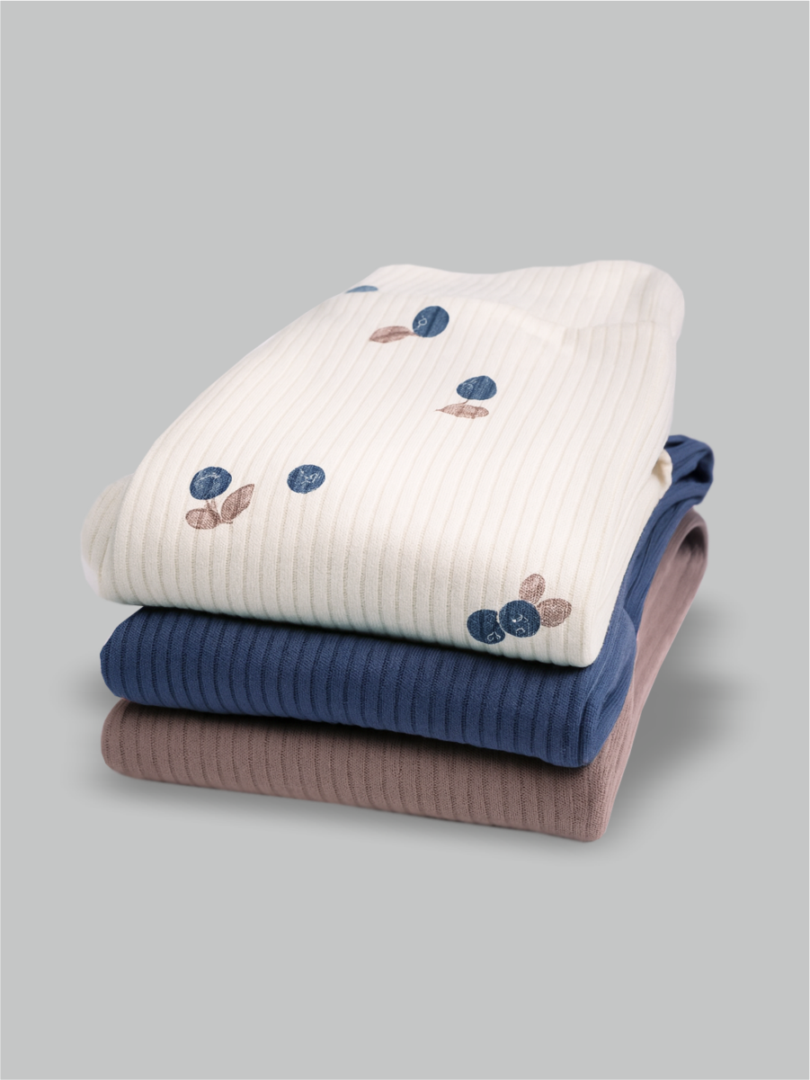 Штанишки 3 шт ШВЕЙНЫЕ ИСТОРИИ ползункиголубика - фото 2