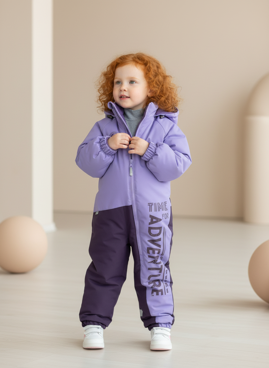 Комбинезон Arctic kids 30-038 сирень - фото 1