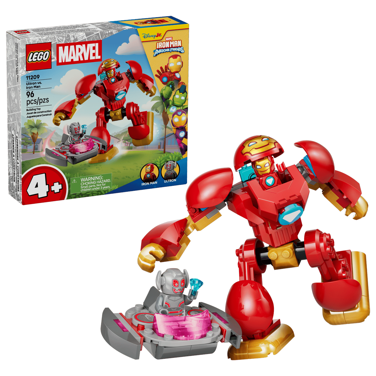 Конструктор LEGO Marvel Super Heroes Ultron vs Iron Man 96 дет. - фото 1