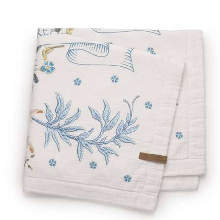 Одеяло Happy Baby из муслина 90x90 в коляску для новорожденных
