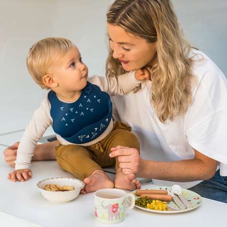 Нагрудник Babyono силикон в ассортименте