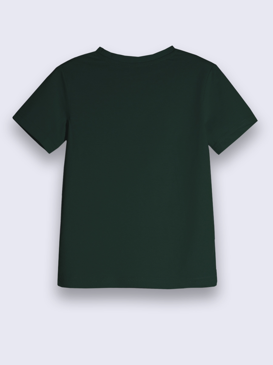 Футболка Три кота TK24252401/темно-зеленый - фото 5