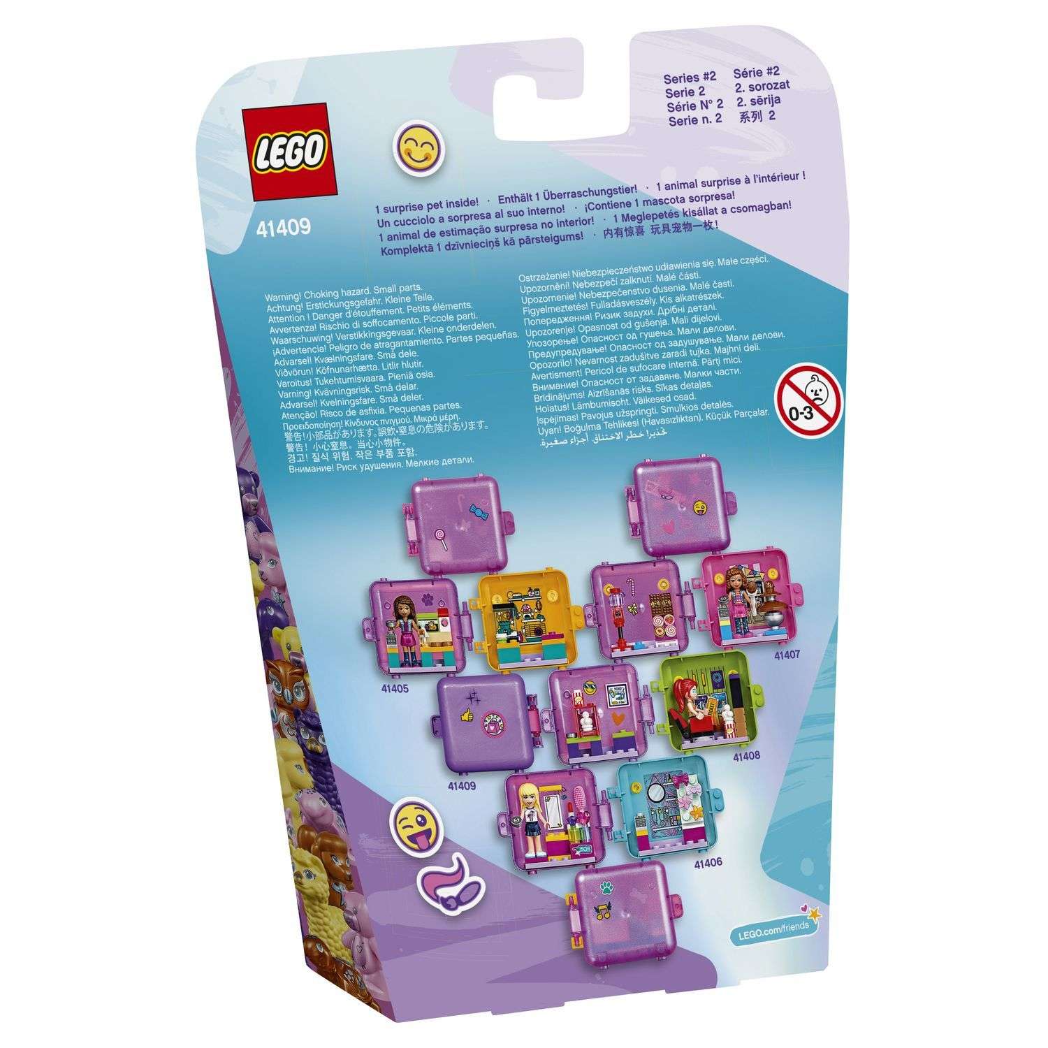 Конструктор LEGO Friends Шкатулка Покупки Эммы блочный - фото 3