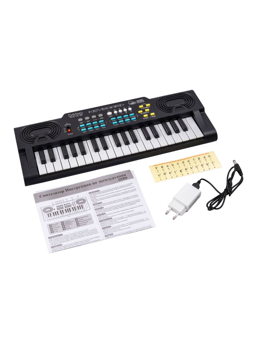 Игрушка музыкальная DaVinci DCK-131 BK синтезатор - фото 17