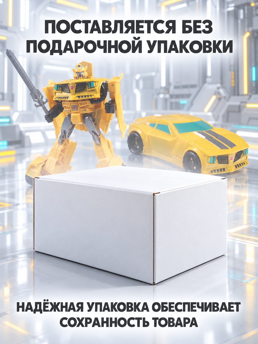 Фигурка AUTODRIVE Робот трансформер Машинка - фото 3