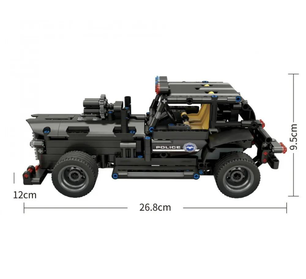 Конструктор Mould King Патрульная машина - фото 8