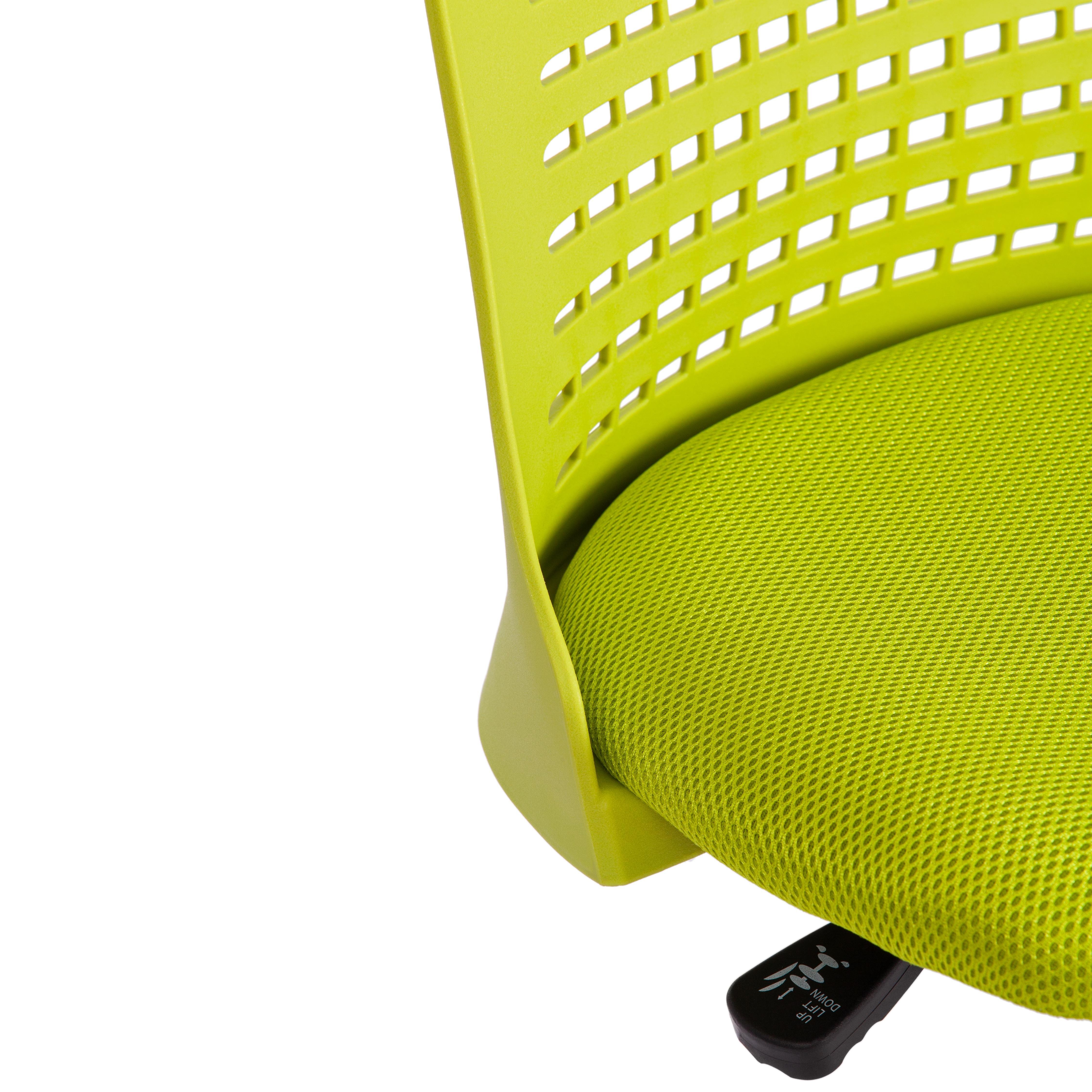 Компьютерное кресло TETCHAIR Kiddy ткань салатовый - фото 16