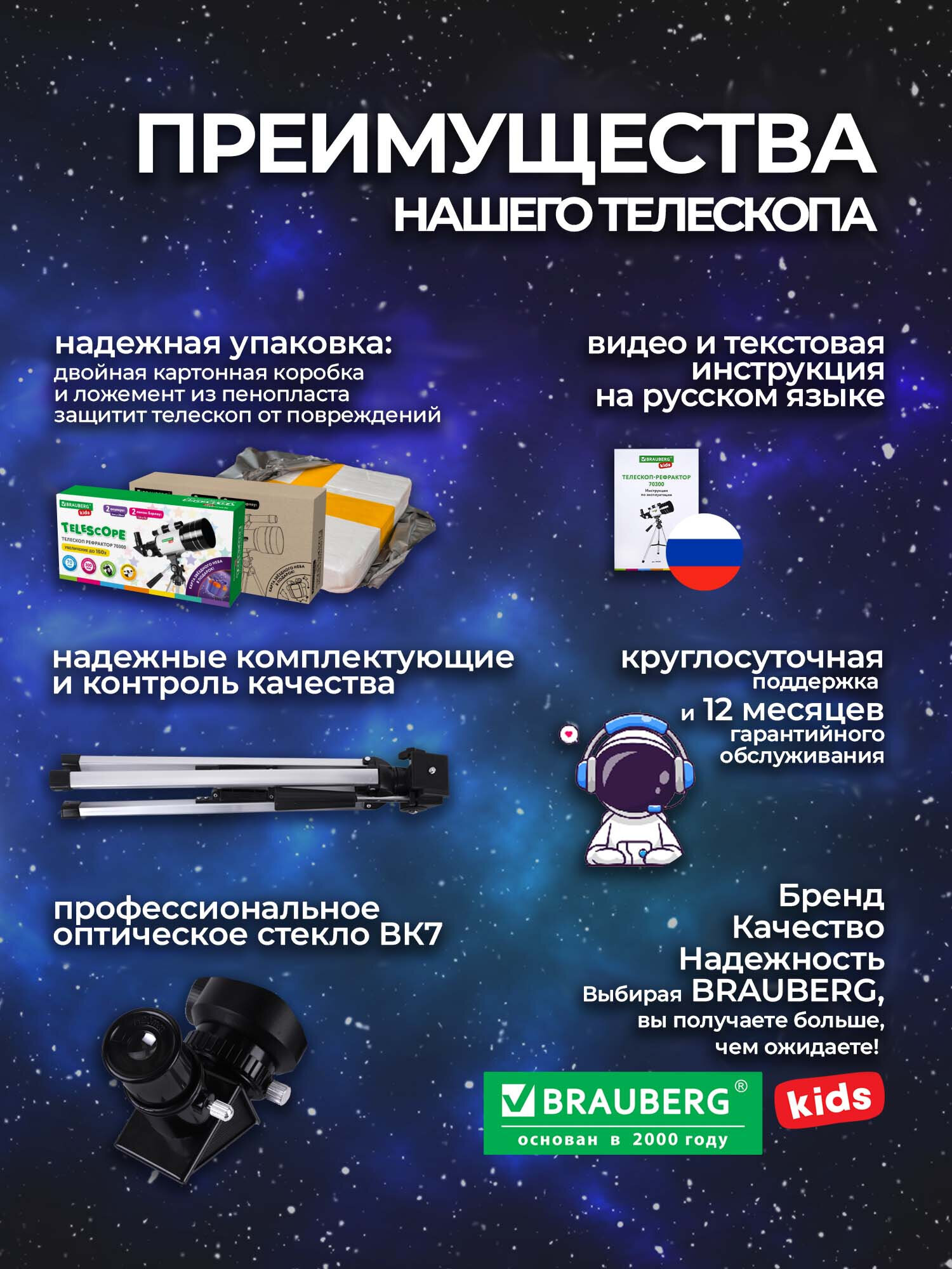 Телескоп Brauberg - фото 9