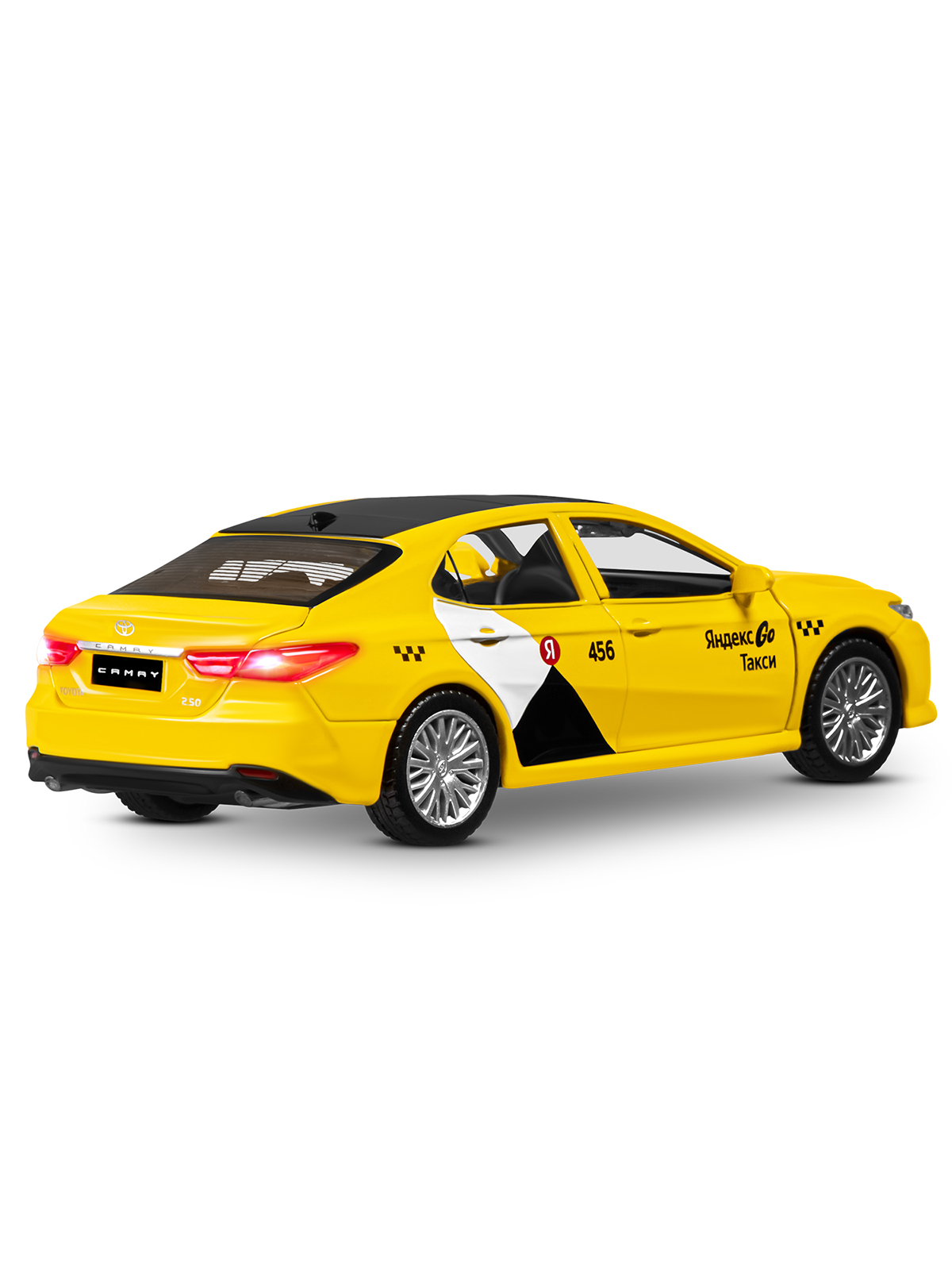Автомобиль Яндекс GO Toyota Camry Такси озвучено Алисой 1:34 JB1251482 - фото 23