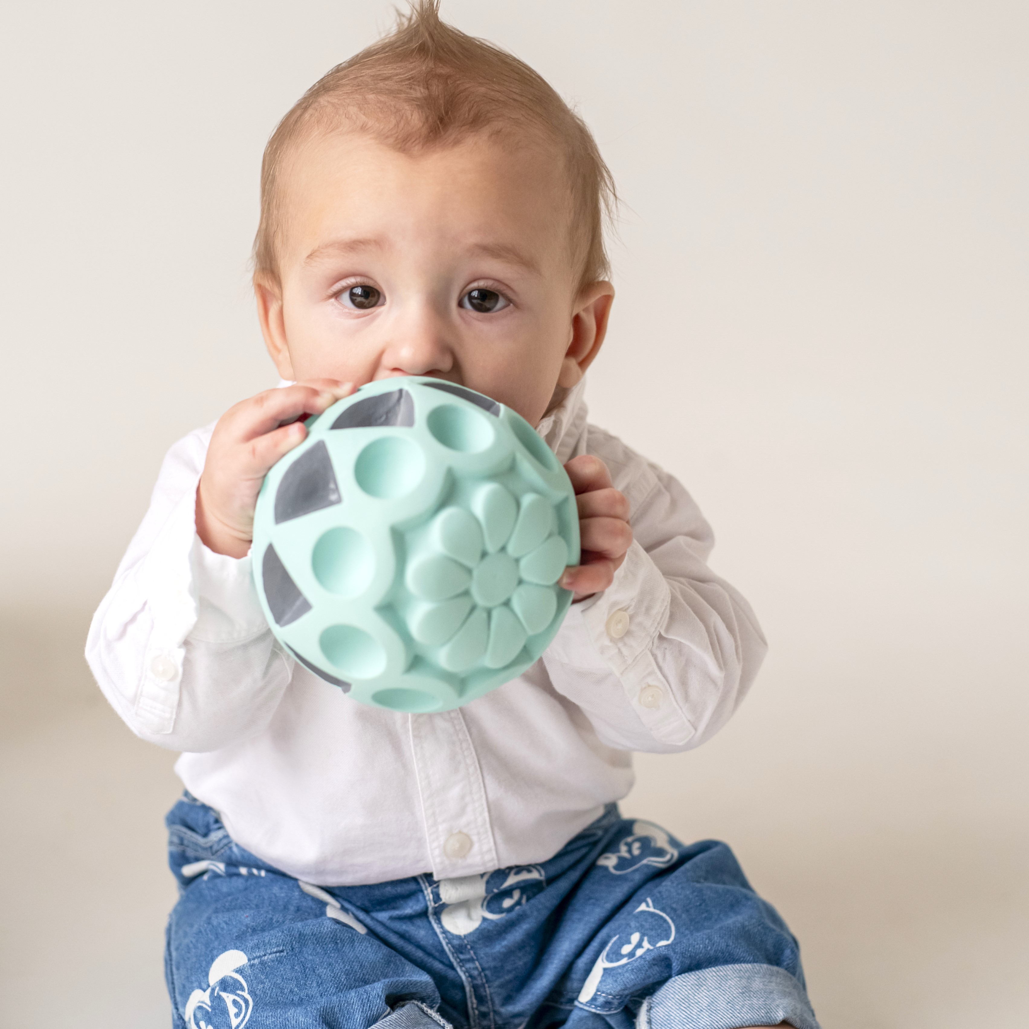 Игрушка Uviton мяч развивающий для моторики 12см - фото 3