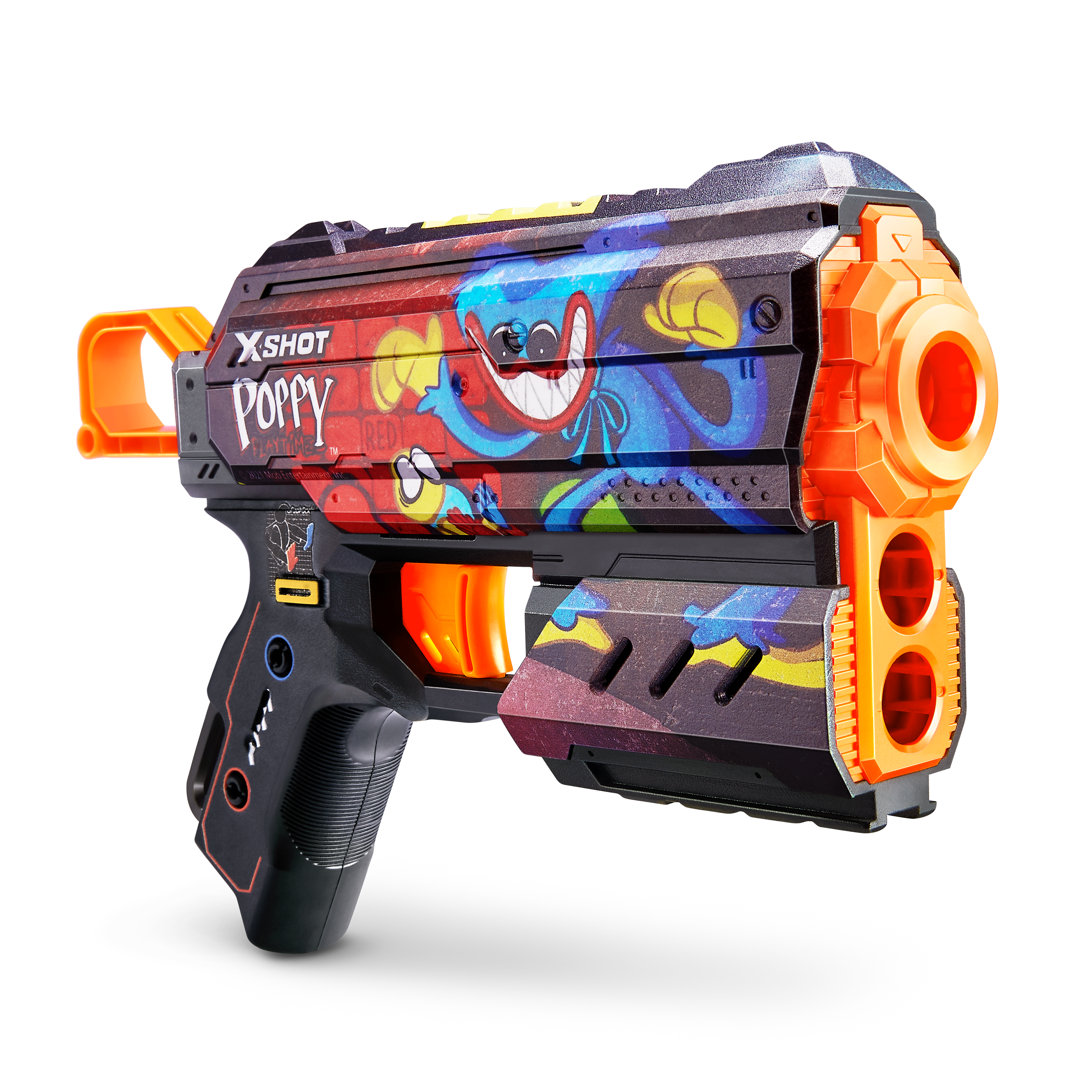 Бластер Zuru XSHOT  Skins Flux Poppy Playtime в ассортименте - фото 9