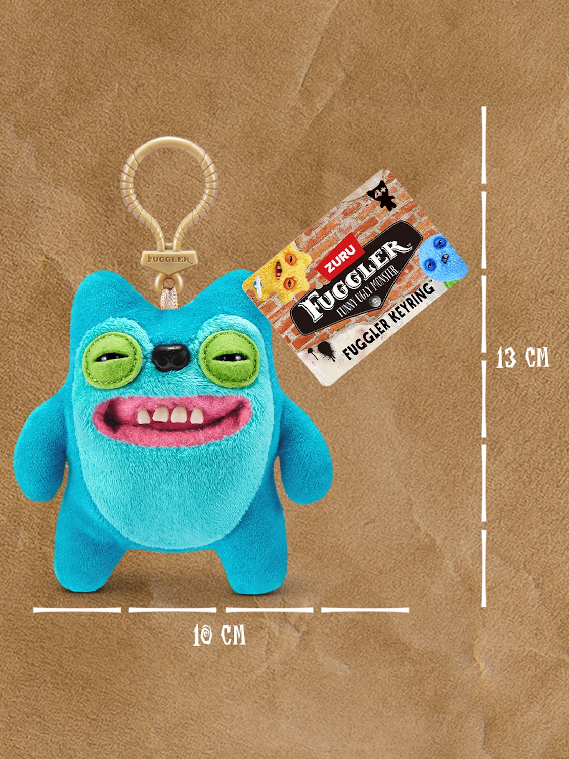 Мягкая игрушка FUGGLER Жадина Гринер - фото 3