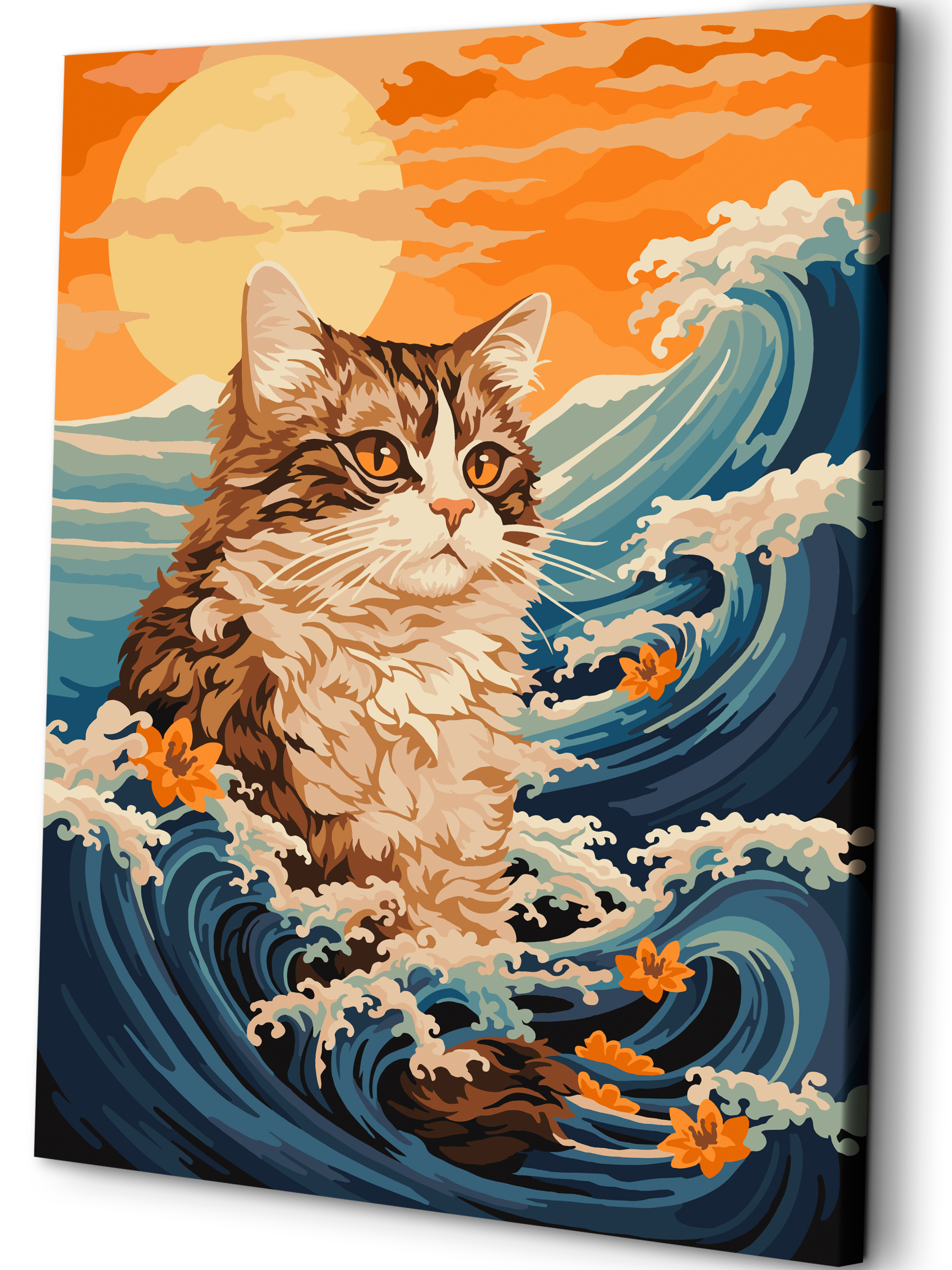 Картина по номерам Art sensation Кот в Лукоморье в ассортименте - фото 1