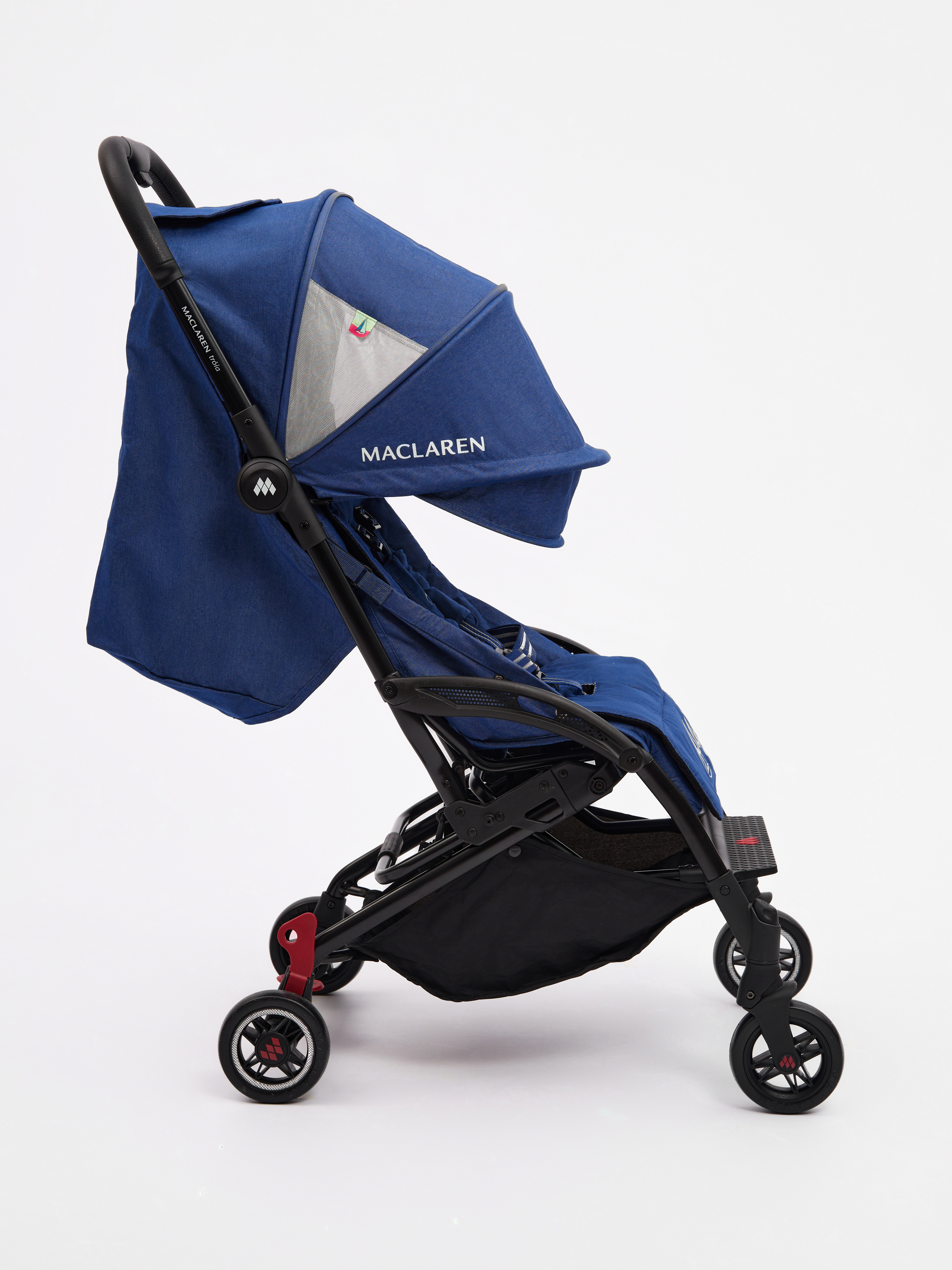 Коляска прогулочная Maclaren Troia Light Denim - фото 12
