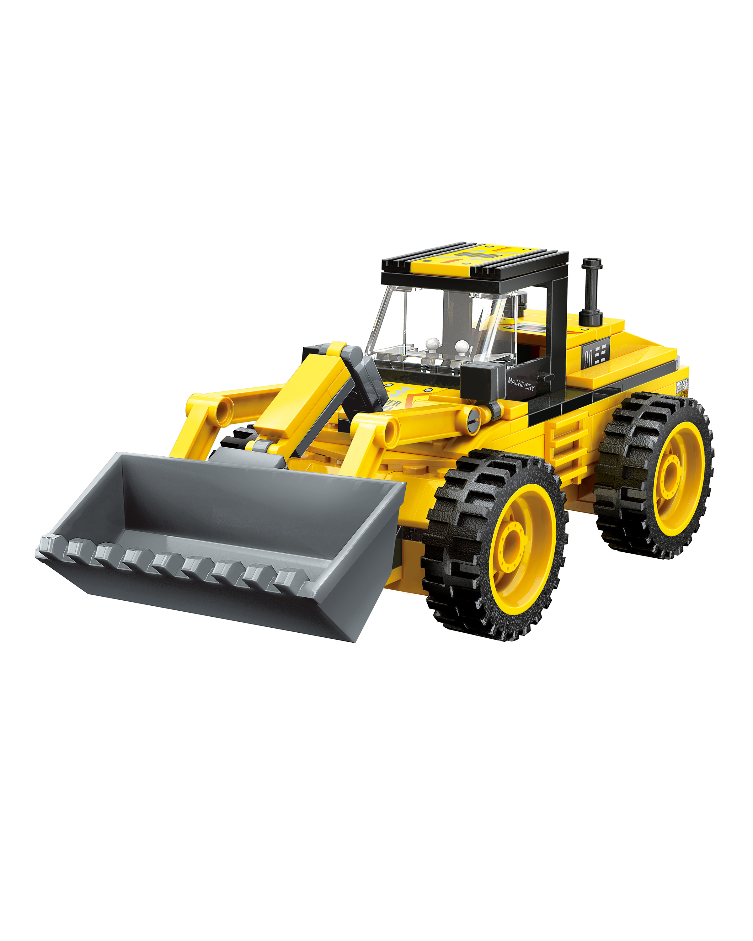 Конструктор QMAN Строительная бригада 203 дет. - фото 2