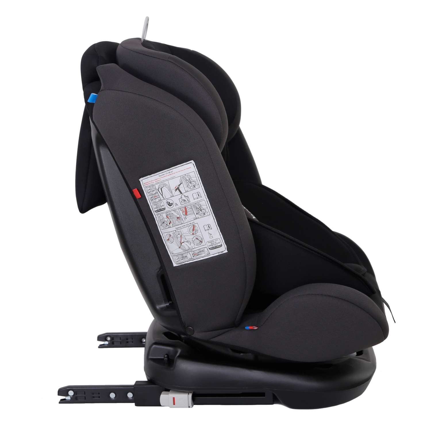 Автокресло Babyton Multi-Stage Black-Grey Isofix 0+/1/2/3 (0-36 кг) - фото 18