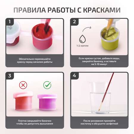 Картина по номерам LORI(колорит) Дракоша