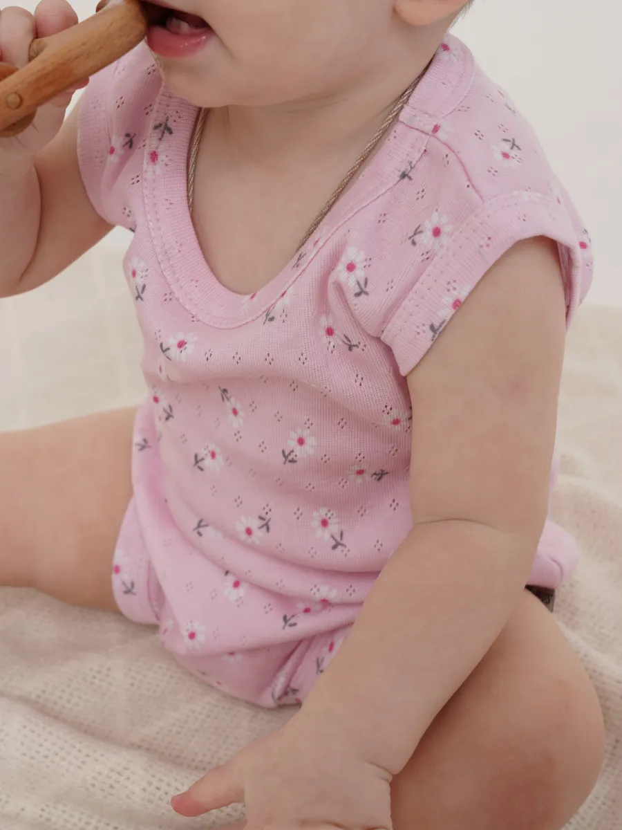 Боди 3 шт Супер Пупс нбр/3пр/бодимайка/сиренрозкрем/трансфрибана - фото 18