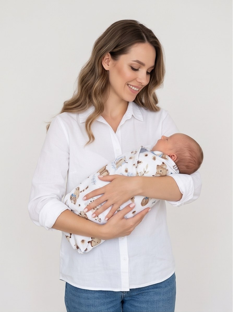Пелёнка LISa baby store ситец, фланель, трикотаж 90х110 см 6 шт. - фото 9
