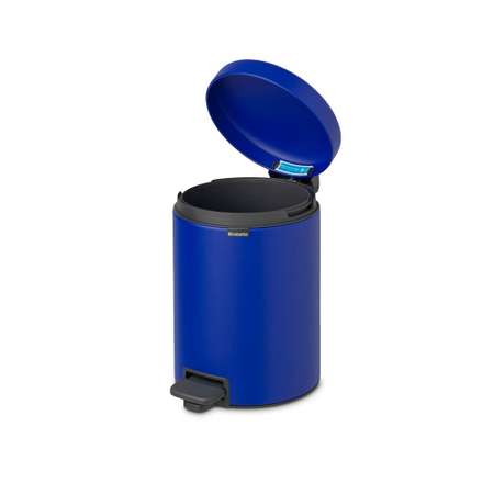 Бак мусорный Brabantia NewIcon с педалью минерально синий 5л 206849