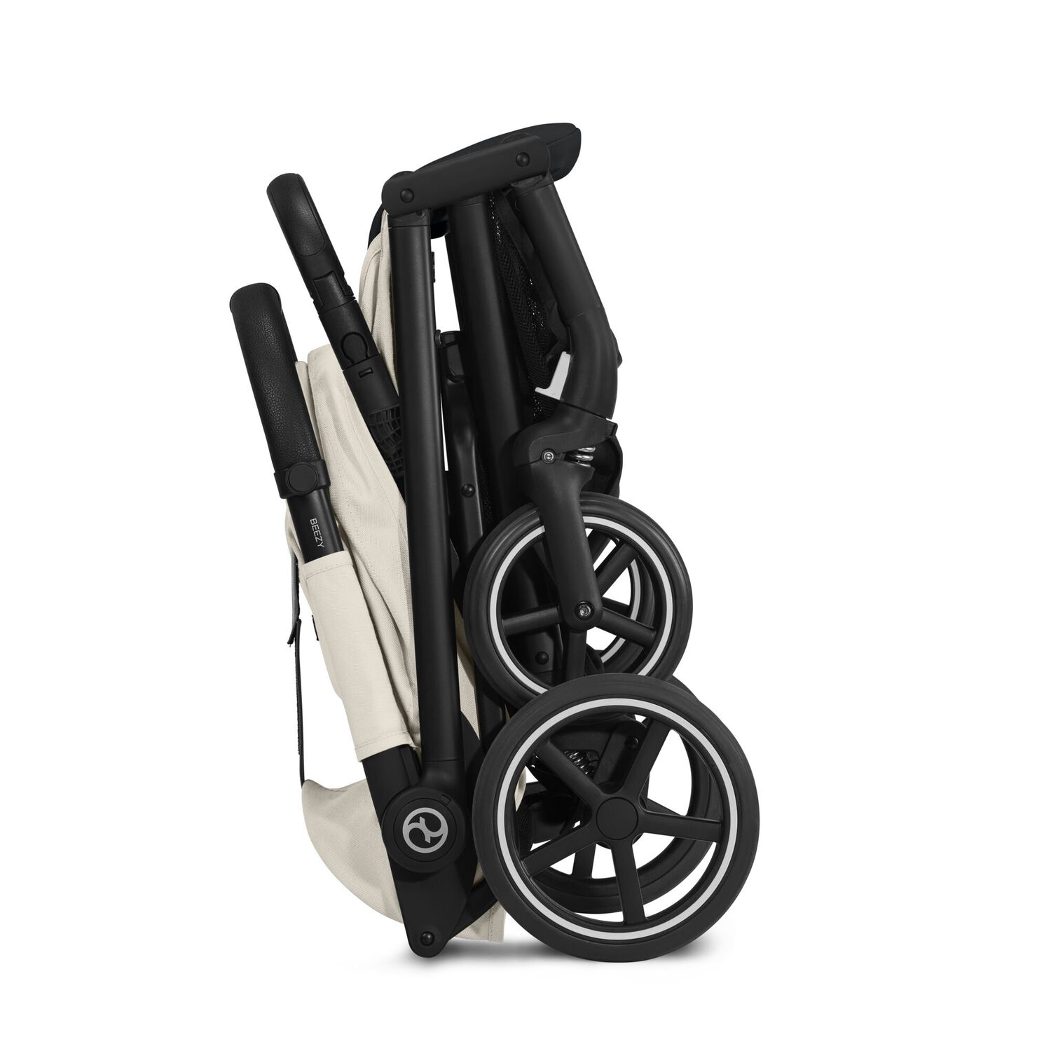 Коляска прогулочная Cybex Beezy Canvas White белый - фото 7