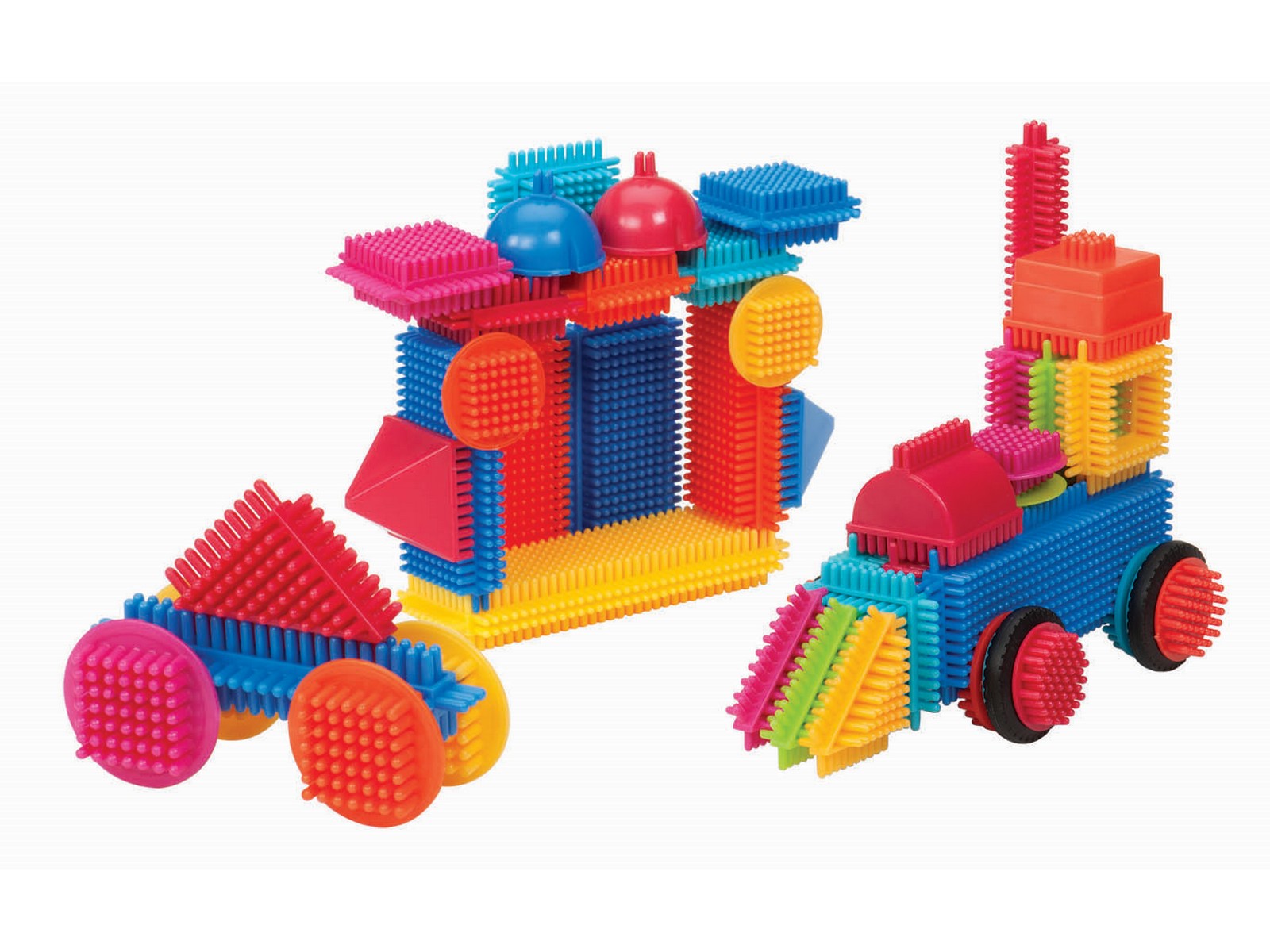 Конструктор Bristle Blocks мягкий 50 дет. - фото 2