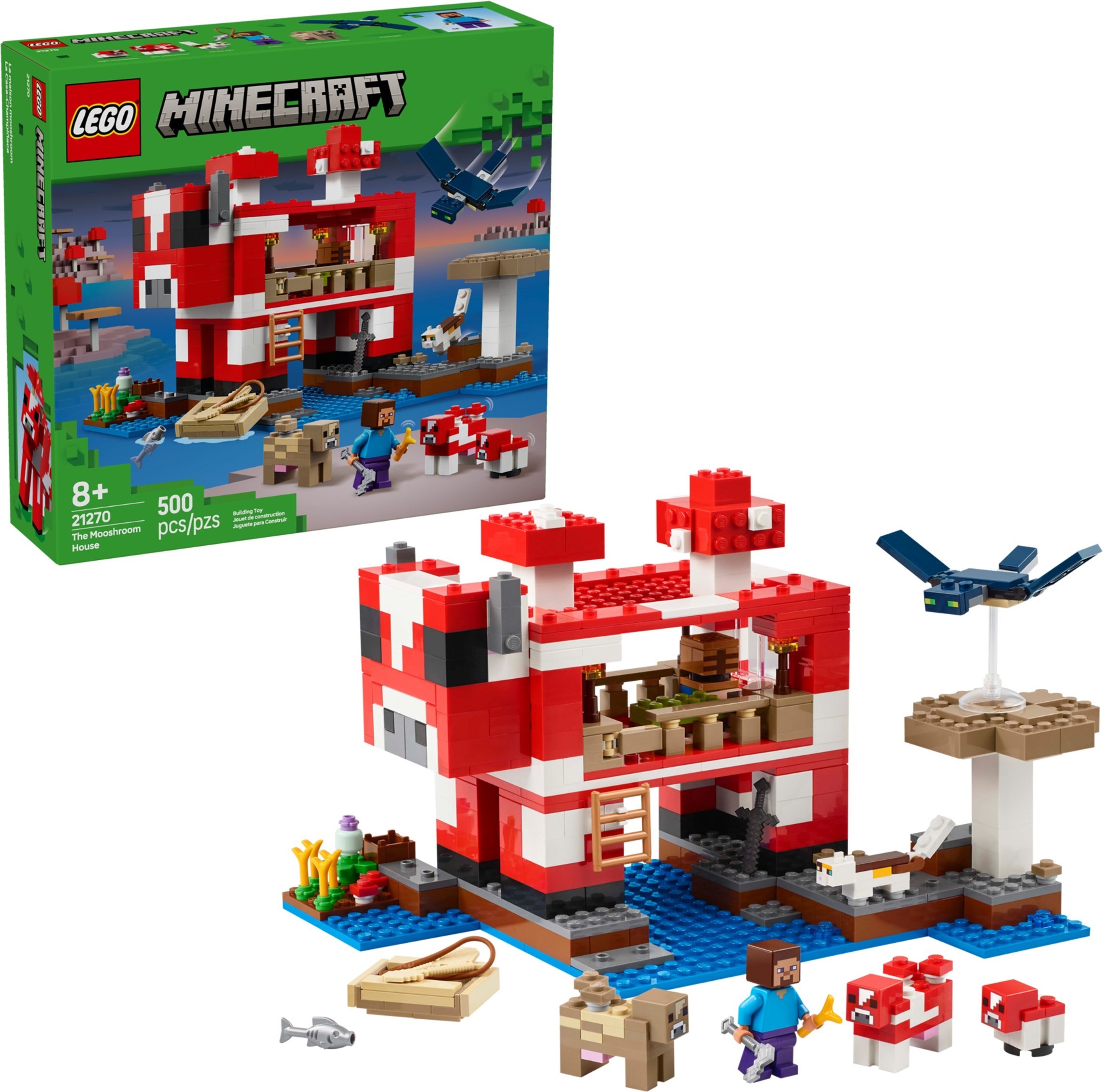 Конструктор LEGO Minecraft 21270 500 дет. - фото 2