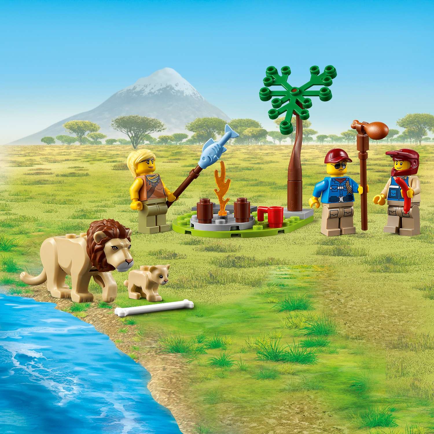 Конструктор LEGO City Wildlife Rescue Off-Roader блочный - фото 5
